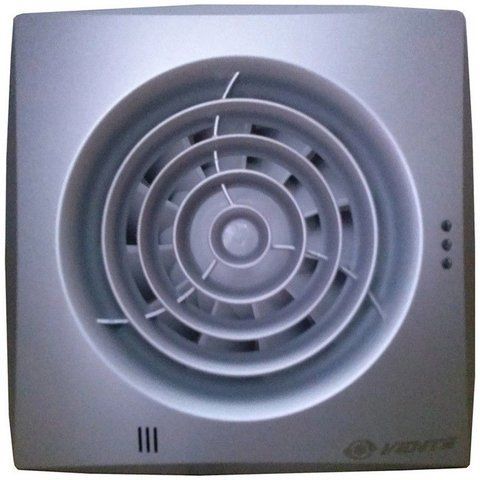 Вентилятор витяжний Вентс 100 РА алюм.мат 101222 фото