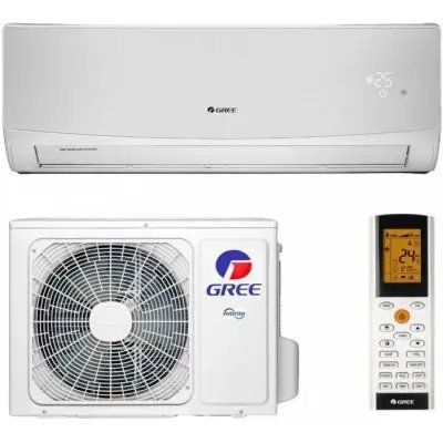 Настенный кондиционер Gree LOMO inverter GWH09QB-K6DND2E Siver 100390 фото