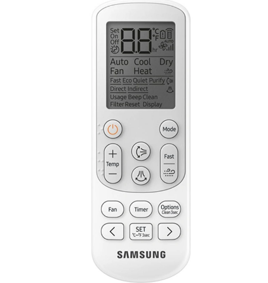 Настінний кондиціонер Samsung GEO WindFree WiFi Mass AR12BXFAMWKNUA 3767 фото