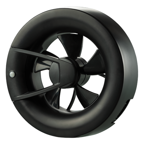 Вентилятор витяжний BLAUBERG O2 supreme black 100701 фото