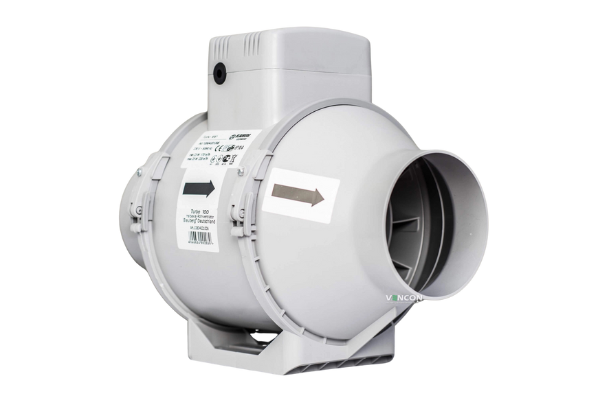 Канальний вентилятор BLAUBERG Turbo 100 T 4622 фото