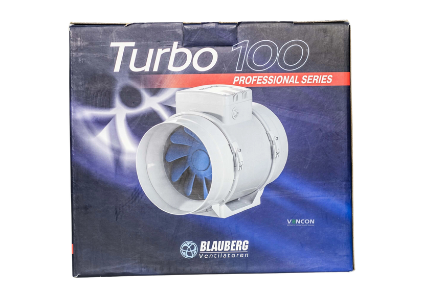 Канальний вентилятор BLAUBERG Turbo 100 T 4622 фото