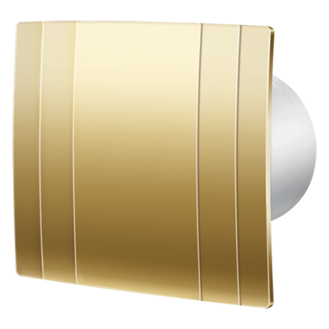 Вытяжной вентилятор BLAUBERG Quatro Hi-Tech 125 Gold 100813 фото