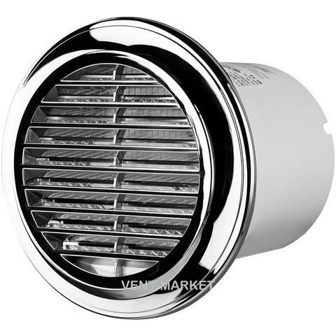 Вытяжной вентилятор BLAUBERG Deco Chrome 100 100675 фото